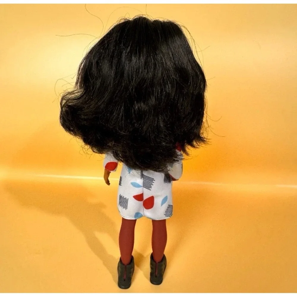 Mattel Karmas World Karma Grant Doll 9.5 inch White Red Blue Long Sleeve Toy